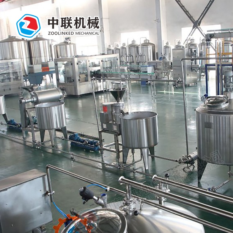中聯(lián)定制整套粗糧飲料生產(chǎn)線 小型五谷雜糧飲料加工設(shè)備